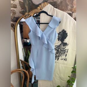 Gianni Bini Baby Blue Size 4 Dress